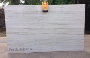 White Macaubas Polished Quartzite Slab