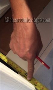 How to Measure Your Kitchen Countertops